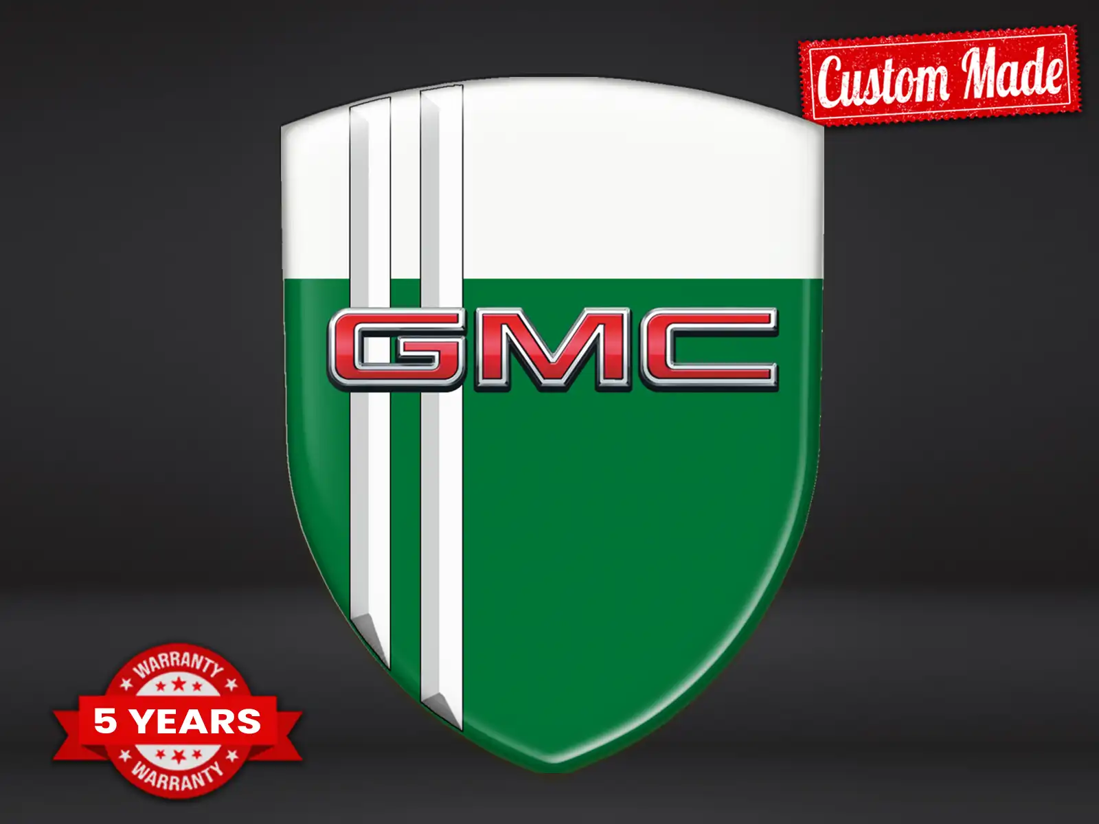 GMC Distintivi Silicone Auto Resistenti Pregiati Pro